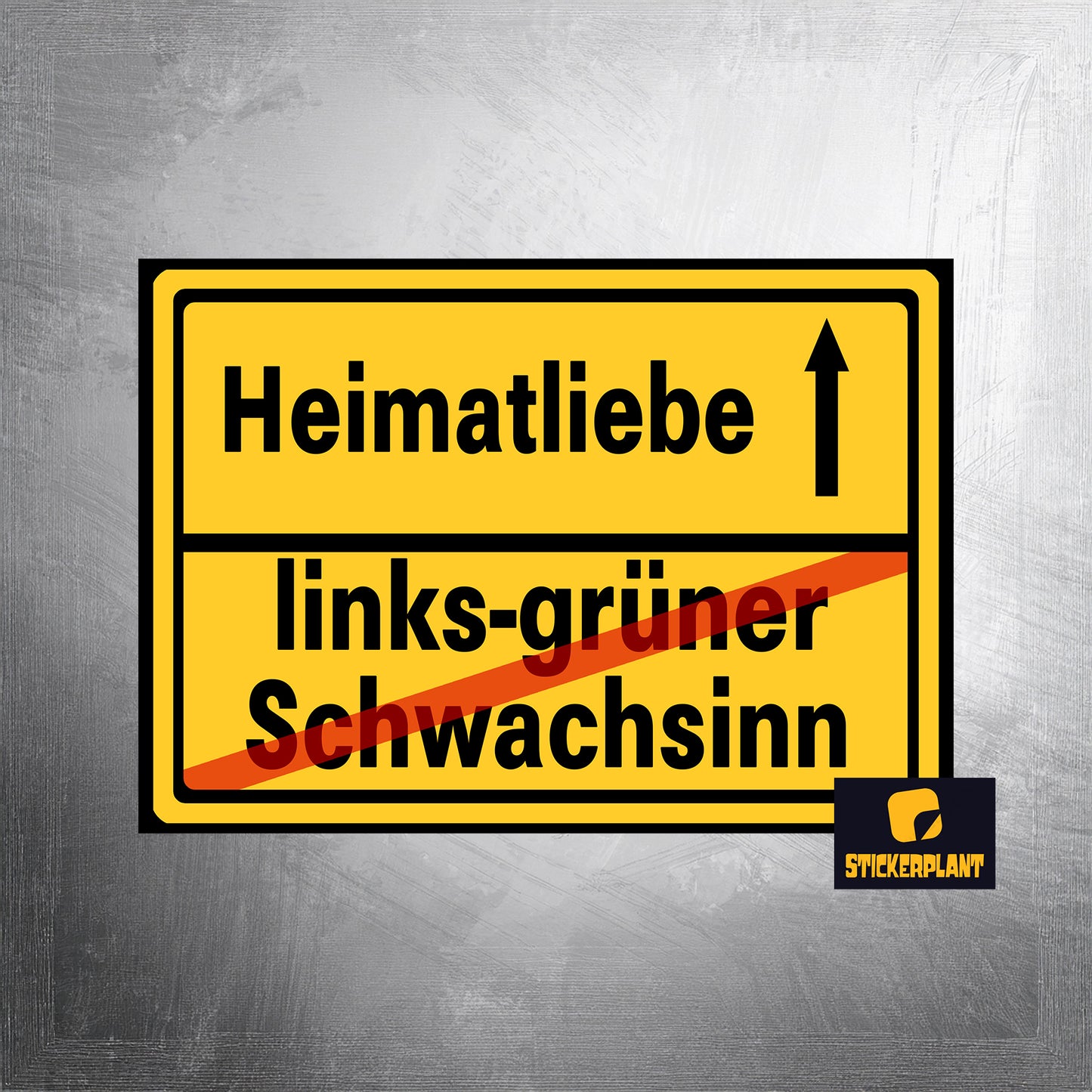 Aufkleber 'Heimatliebe' - Vorbestellung 02.03.2026