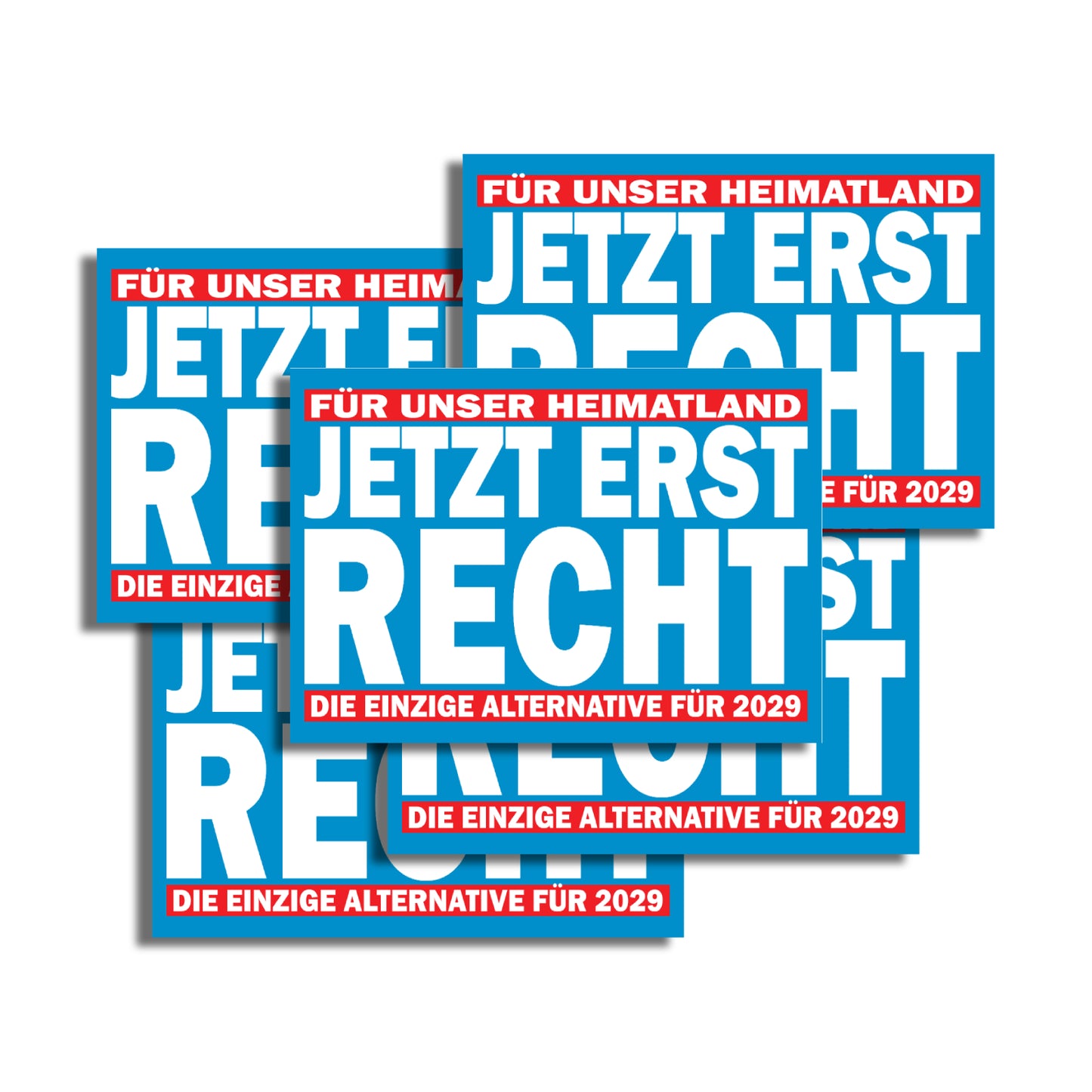 'Now more than ever' sticker