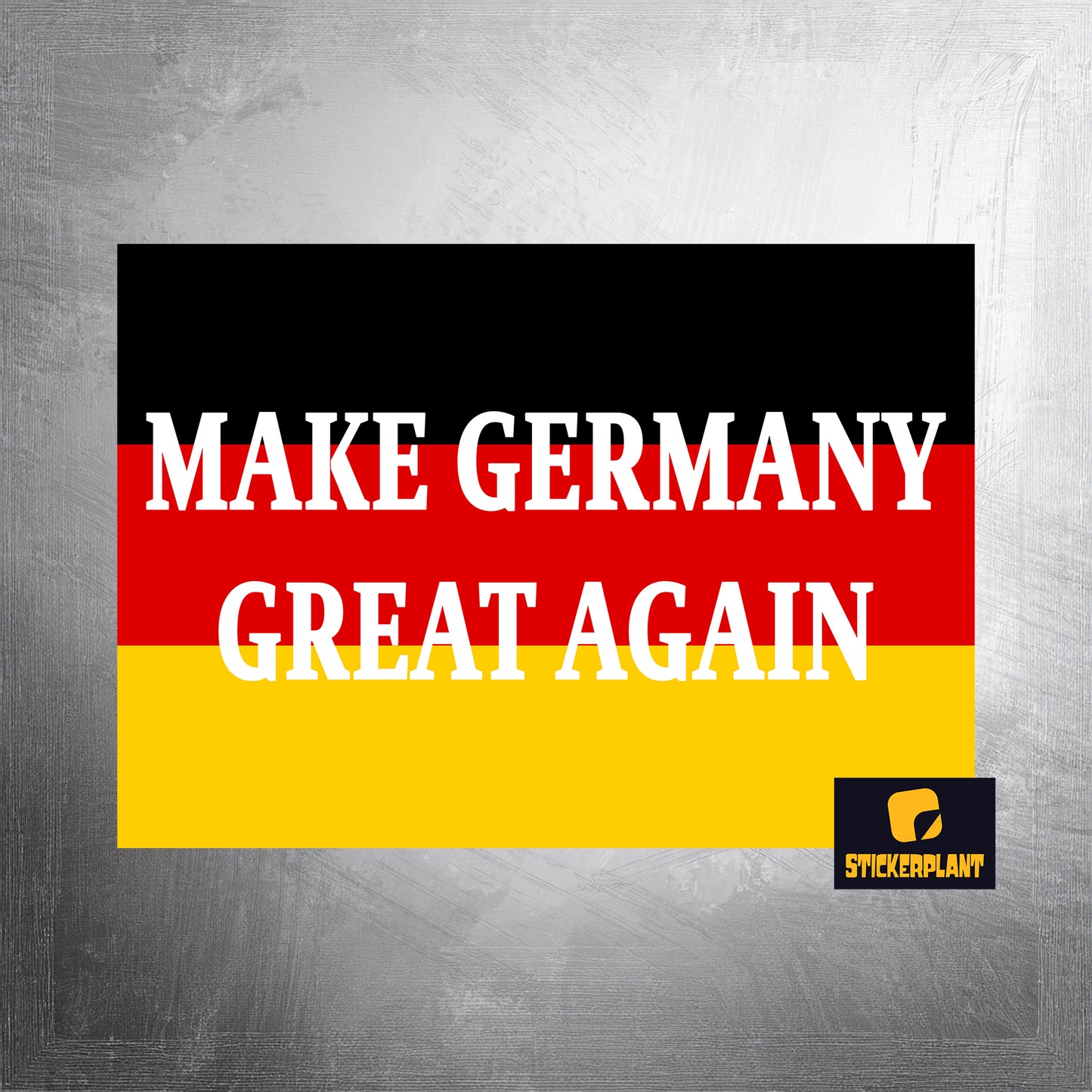 Aufkleber 'Make Germany Great Again' - Vorbestellung 02.03.2026