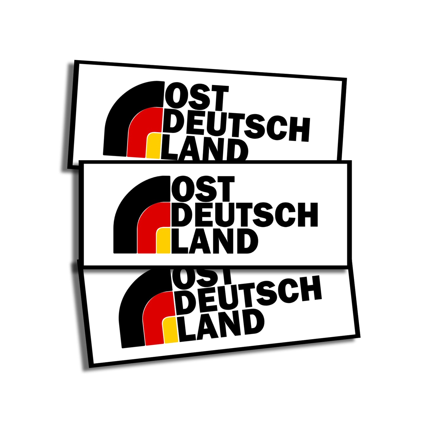 Aufkleber 'OSTDEUTSCHLAND' 2