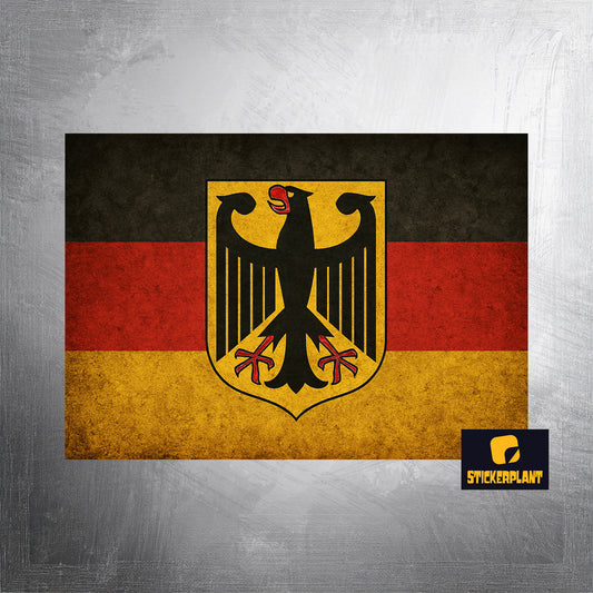 Aufkleber 'Deutsche Flagge' - VORBESTELLUNG