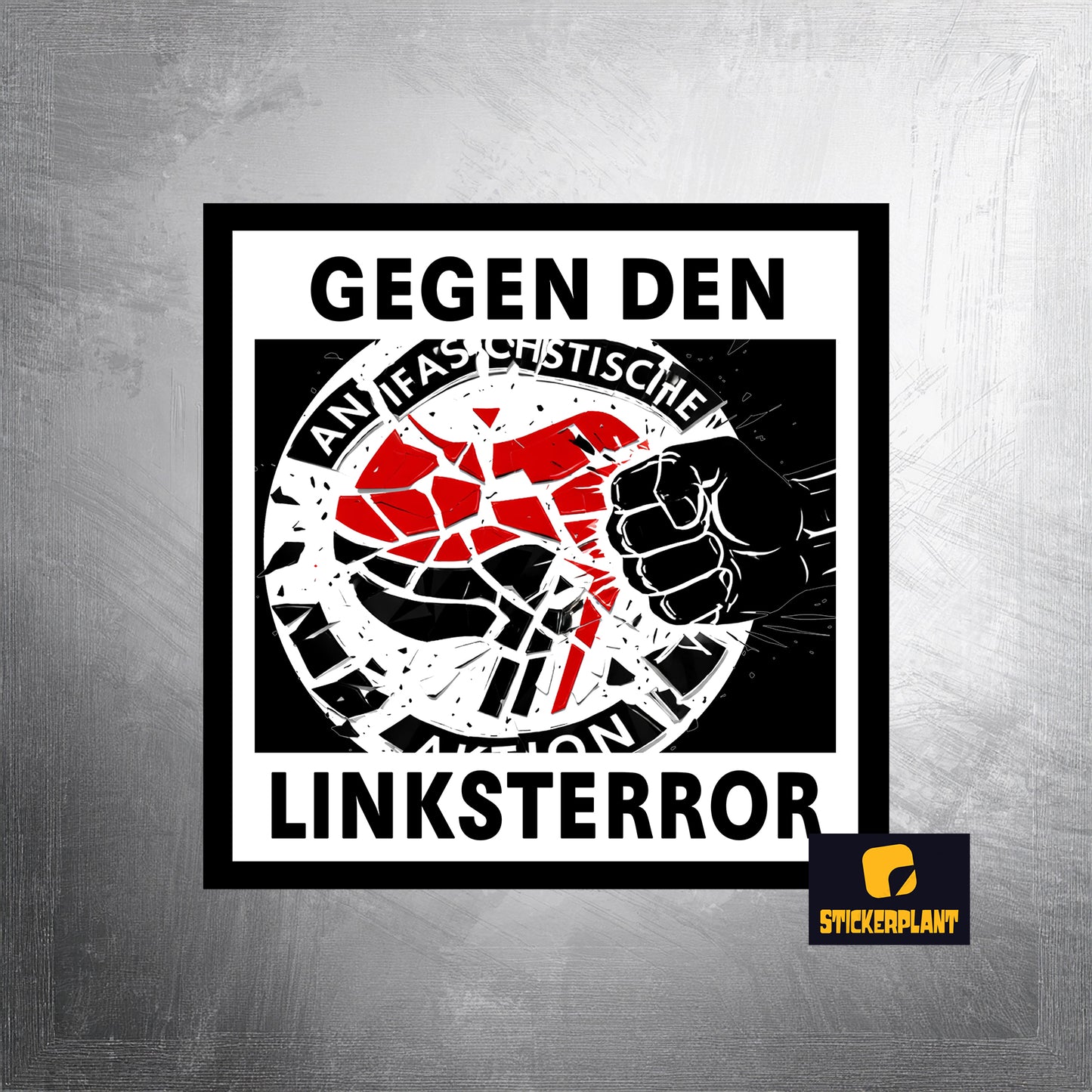 'FCK ANTIFA' sticker