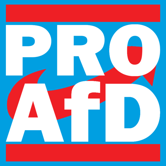 Aufkleber 'PRO AFD'