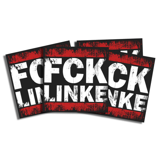 Aufkleber 'FCK LINKE'