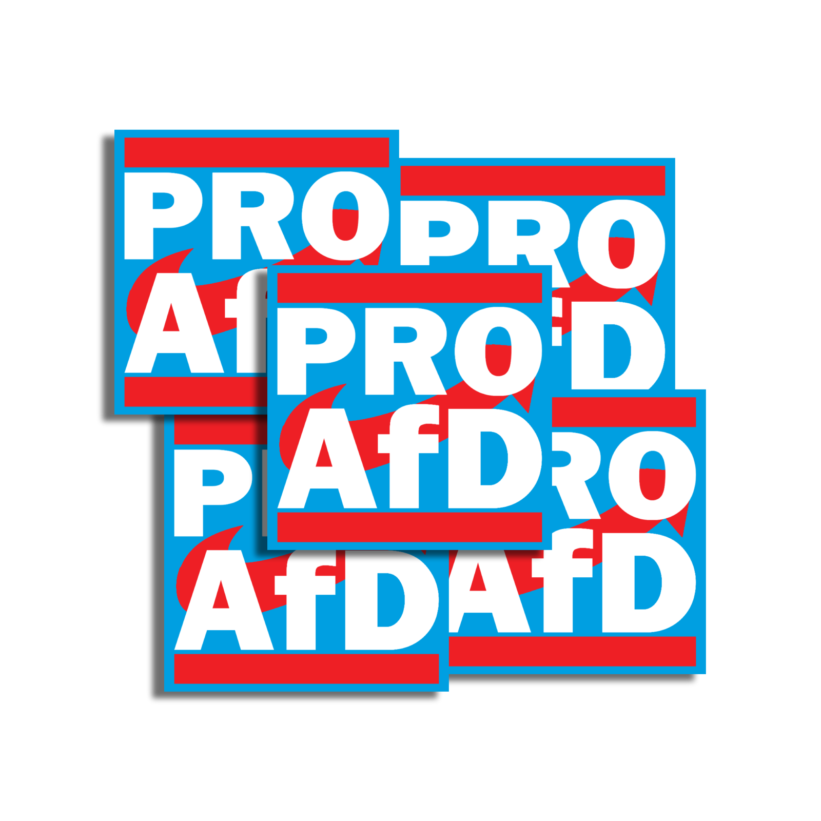 Aufkleber 'PRO AFD' – Stickerplant