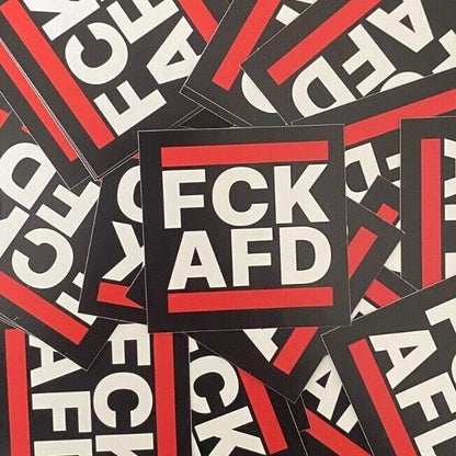 Aufkleber 'FCK AFD'