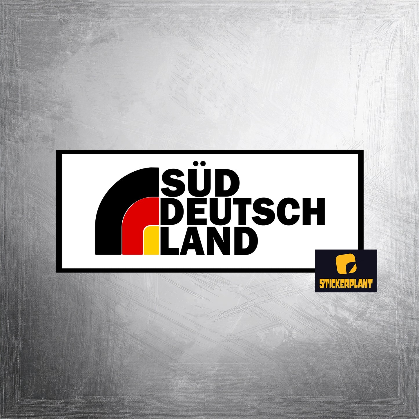 Aufkleber 'Süddeutschland'
