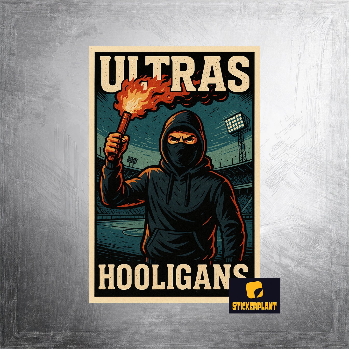 Aufkleber 'ULTRAS - HOOLIGANS'